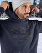 Bär Tiger Mann Bart Geschenke für Bartträger, ausgefallener Hoodie für Männer & Geschenke für den Ehemann, Hoodie Bär Tiger Mann - Premium Unisex Hoodie
