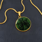 Matrix Code Halskette im Cyberpunk Stil mit Gravur - Futuristischer Schmuck für Hacker und Mathematiker, grüne Matrix Schmuck