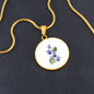Ideen für den Muttertag, Geschenk für Mama, Muttertag Geschenk, Geschenk Geburtstag 60 Frau, Personalisierte Kette, Halskette mit Gravur, Halskette Damen, Glücksbringer Kette, Geschenke zur Kommunion, Geschenke zur Konfirmation, Kette Geburtsblume, Geschenkidee für Tochter, Geburtsblume Februar