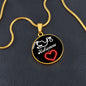 Hebamme mit Herz Halskette - Perfektes Geschenk für Geburt & Abschied. Halskette mit Gravur als Danke Hebamme