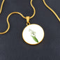 Geburtsblume Mai Kette Geburtsblume, Geschenke zur Konfirmation, Ideen für den Muttertag, personalisierte Kette, Glücksbringer Kette