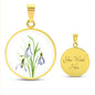 Ideen für den Muttertag, Geschenk für Mama, Muttertag Geschenk, Geschenk Geburtstag 60 Frau, Geschenkidee Mama, Personalisierte Kette, Halskette mit Gravur, Halskette Damen, Glücksbringer Kette, Geschenke zur Kommunion, Geschenke zur Konfirmation, Kette Geburtsblume, Geburtsblume Januar
