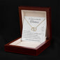 Geschenk für Tochter Personalisierte 14k Echtgold Halskette & Motivation Spruch, Geburtstagsgeschenk, zum Einzug in die erste eigene Wohnung