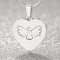 Schutzengel personalisiert Halskette mit Gravur Geschenk zum Geburtstag Muttertag Weihnachten Valentinstag Gastgeschenk für die Hochzeit Taufgeschenk