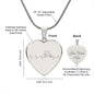 Personalisierte Traktor-Halskette mit Gravur Herzanhänger mit Traktor, geschützt durch Flüssigglas. Edler Schmuck für Bäuerinnen, ideal als Geschenk. Verstellbare Schlangenkette aus Edelstahl oder 18K Gold. Gravur für persönliche Botschaften möglich.