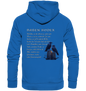 Raben Kodex mit Munin und Hugin, nordischen Runen, Nordische Mythologie Kunst, nordischer Rabencode Hoodie bis 5XL - Premium Unisex Hoodie