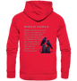 Raben Kodex mit Munin und Hugin, nordischen Runen, Nordische Mythologie Kunst, nordischer Rabencode Hoodie bis 5XL - Premium Unisex Hoodie