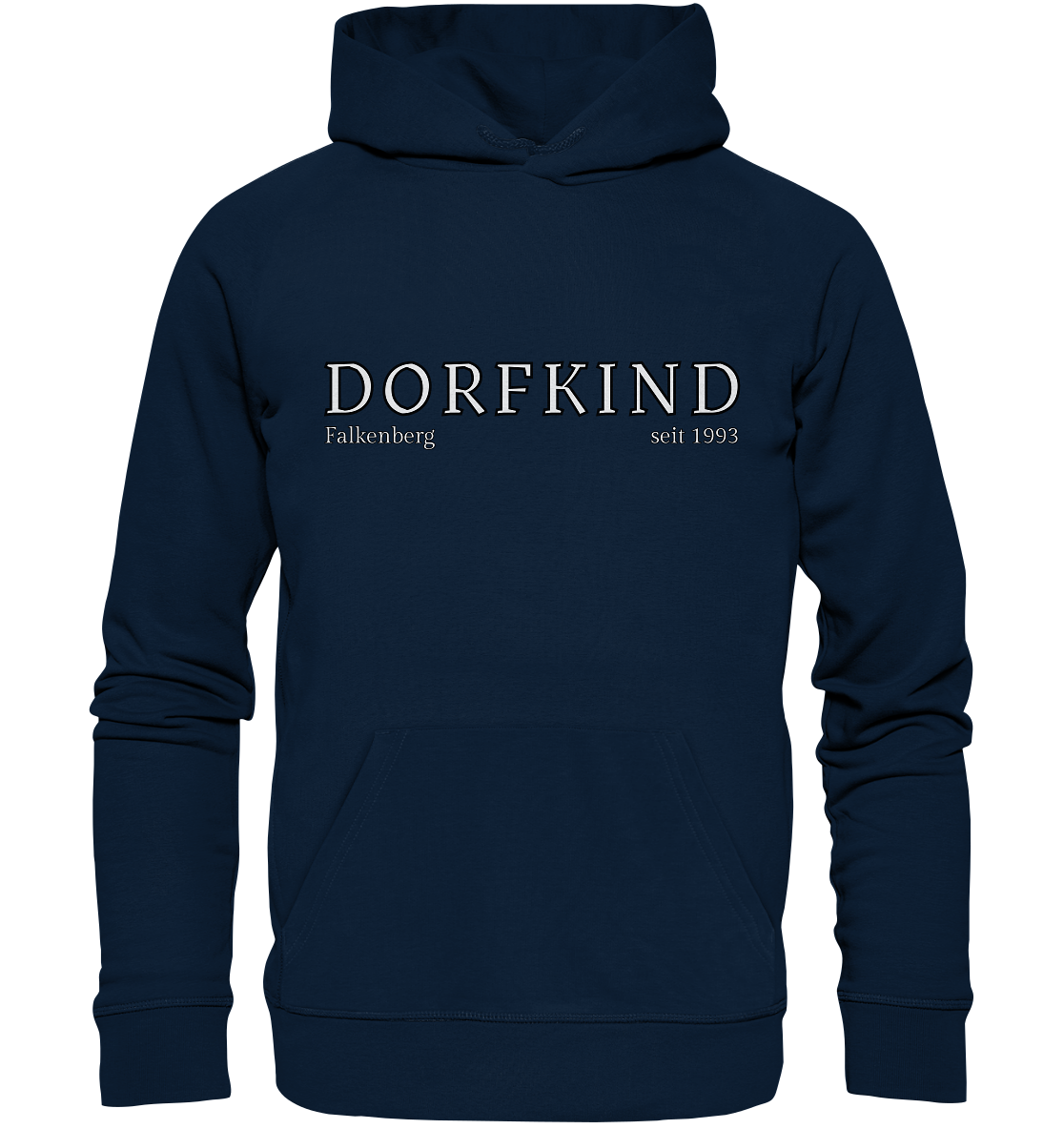 Dorfkind Shirt personalisiertes Geschenk Landleben T-Shirt für ländliche Seelen! Dorfkindmoment - Organic Hoodie