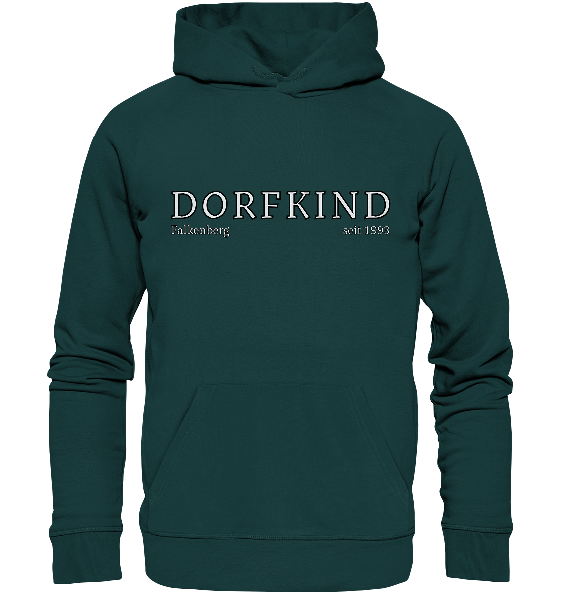 Dorfkind Shirt personalisiertes Geschenk Landleben T-Shirt für ländliche Seelen! Dorfkindmoment - Organic Hoodie