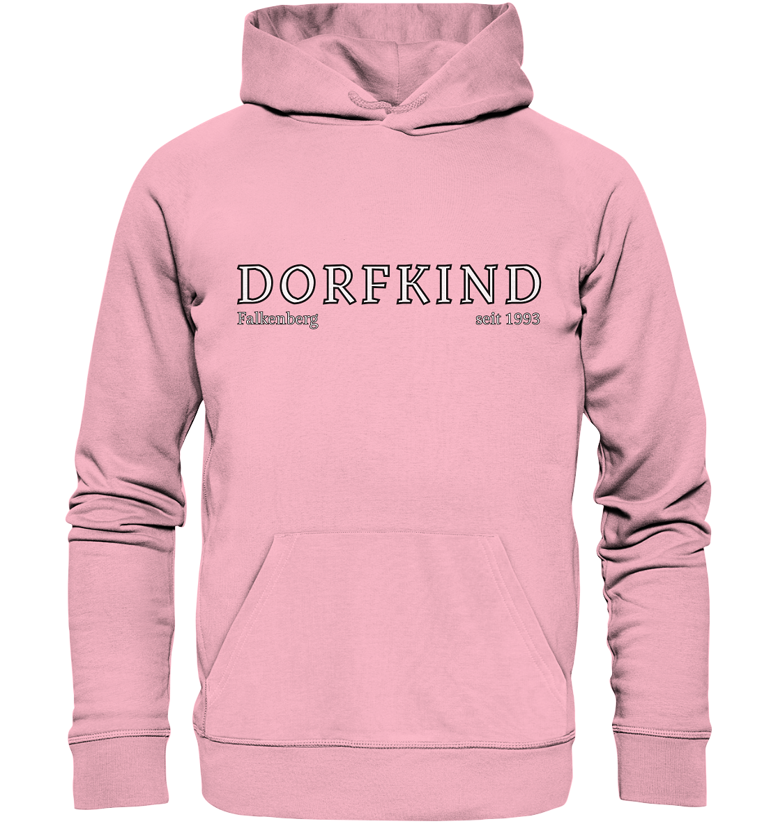 Dorfkind Shirt personalisiertes Geschenk Landleben T-Shirt für ländliche Seelen! Dorfkindmoment - Organic Hoodie
