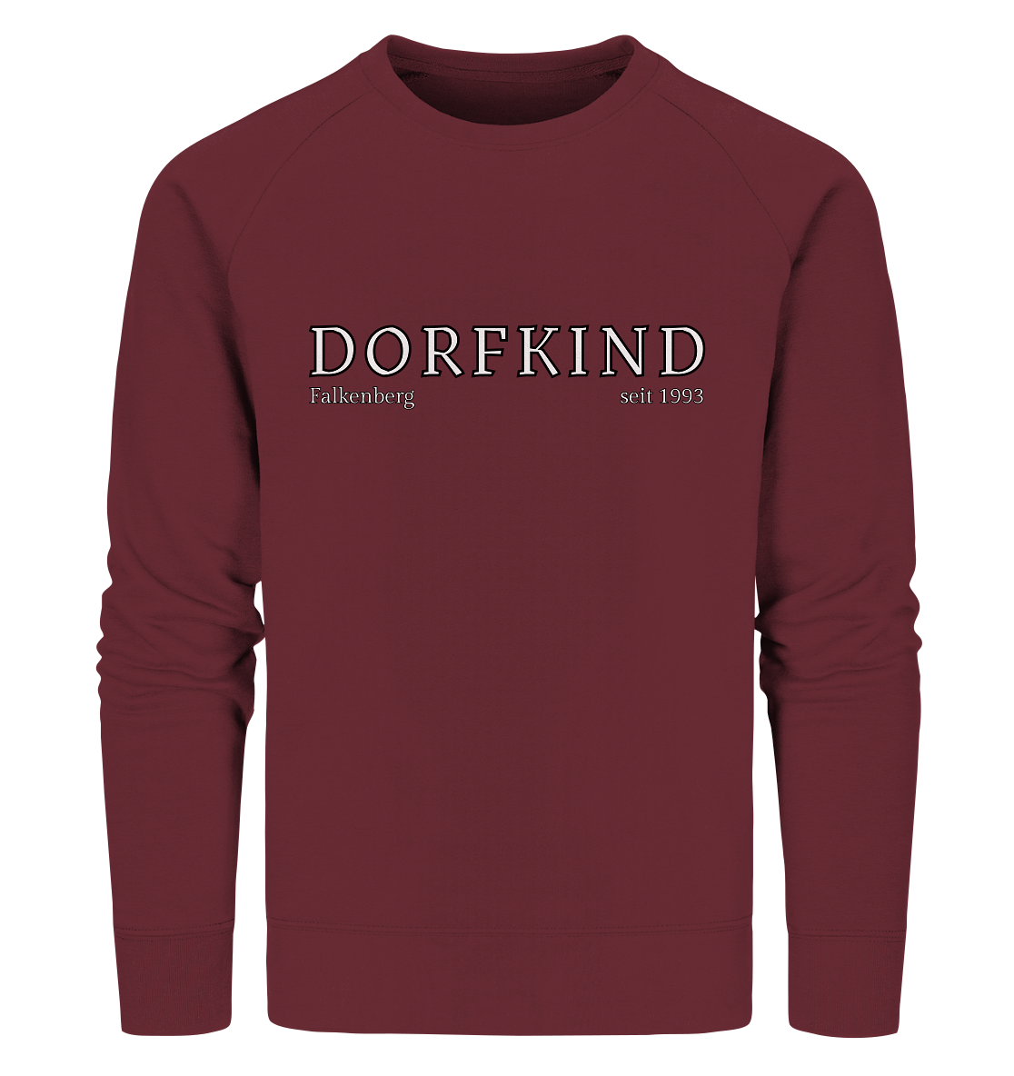 Dorfkind Shirt personalisiertes Geschenk Landleben T-Shirt für ländliche Seelen! Dorfkindmoment - Organic Sweatshirt