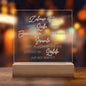 Einzugsgeschenk Haus | Einzigartige Geschenkidee für Zuhause, Hochzeit & Einzug | erste Wohnung Einweihungsgeschenk | Kleine Flurlampe