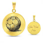 Handball Geschenk Halskette mit Gravur, Handballer Geschenke, Handballerin, Handball Trainer Geburtstag, Danke schön Geschenk Handballteam