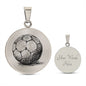 Handball Geschenk Halskette mit Gravur, Handballer Geschenke, Handballerin, Handball Trainer Geburtstag, Danke schön Geschenk Handballteam