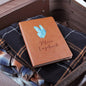 Personalisiertes DIN A5 Tagebuch, Geschenk für Mädchen, Notizbuch mit Name, veganes Leder, personalisierte Geschenke für Sie