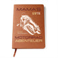 Personalisiertes Notizbuch "Mama's Motorrad Abenteuer" für Motorradfahrer, Motorrad Reise Journal & Fahrtenbuch, Geschenk für Bikerinnen