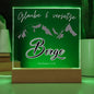 Christliche Geschenke: Bibelvers Geschenk, Hausdeko Tischdeko & mehr - Gesegnet von Jesus, Mutmacher - Glaube Liebe Hoffnung