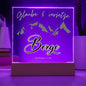 Christliche Geschenke: Bibelvers Geschenk, Hausdeko Tischdeko & mehr - Gesegnet von Jesus, Mutmacher - Glaube Liebe Hoffnung