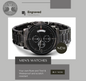 Vatertagsgeschenk: Yggdrasil mit Rune Uruz Chronograph Herrenuhr mit Baum des Lebens Gravur