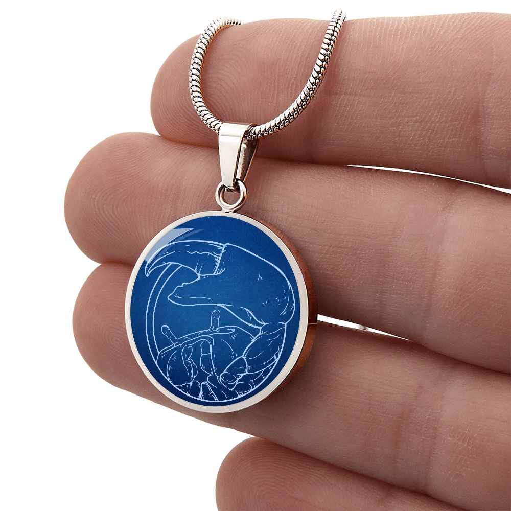 Sternzeichen Geschenk Krebs Sternbild Anhänger Halskette mit Gravur - Einzigartiger Astrologie Schmuck für besondere Anlässe