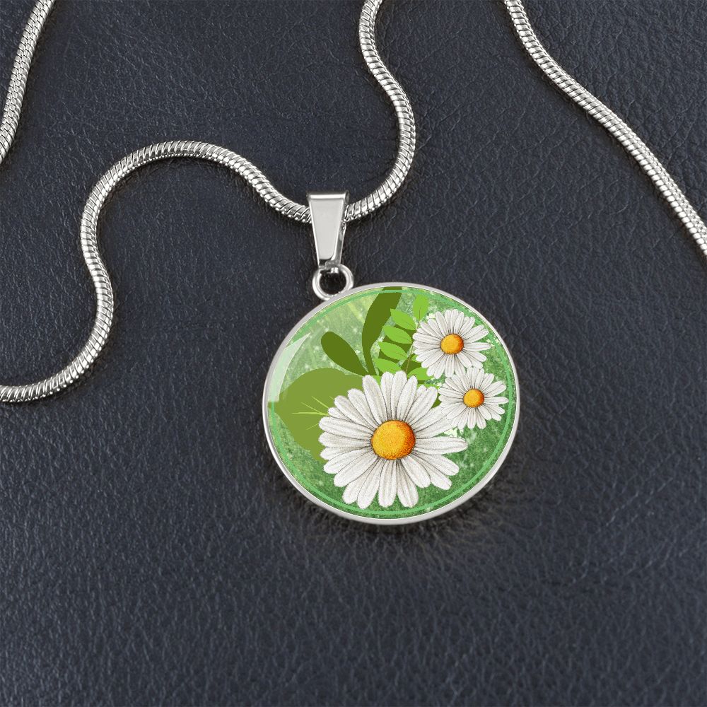Gänseblümchen-Halskette, Tiny Daisy Kette, Gänseblümchen-Charms, Geschenke für Sie, Kleine Gänseblümchen-Halskette, Blumenkette