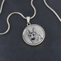 Personalisierte Schäferhund Halskette mit Gravur - Perfektes Geschenk für Hundebesitzer und Hütehund Liebhaber in Silber oder Gold