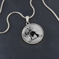 Süße Boxer Halskette mit Gravur - Perfektes Geschenk für Boxer Hundebesitzer | Handgefertigte Rassehund Ornament Schmuck