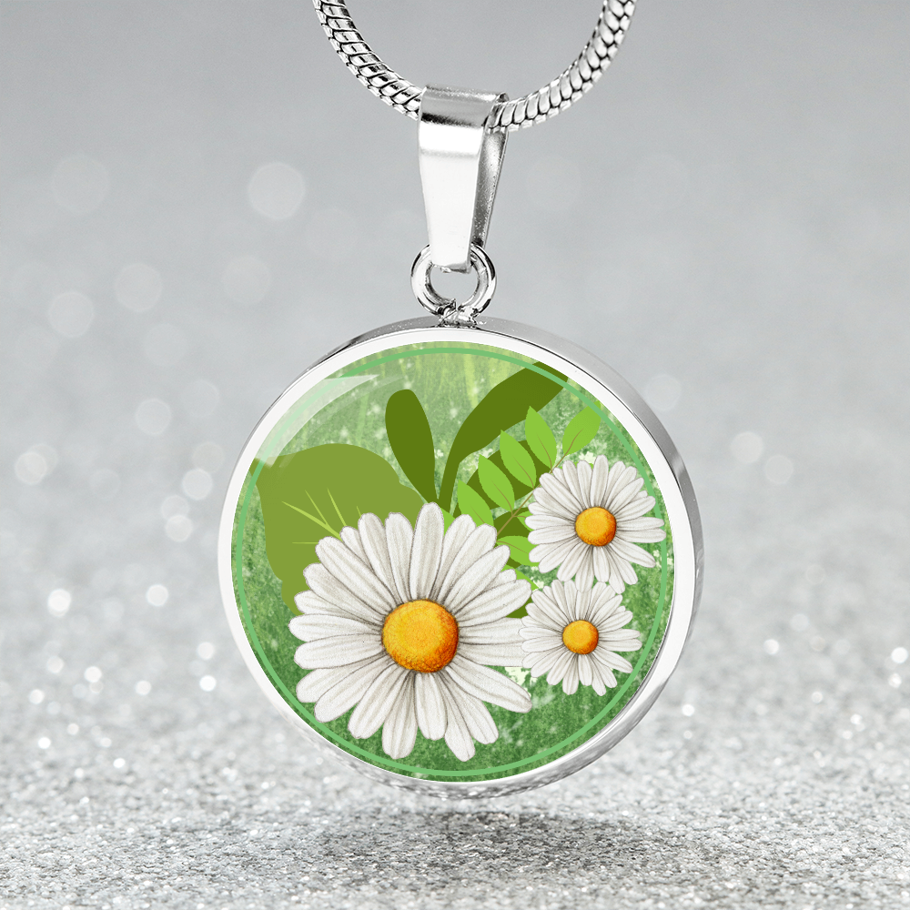 Gänseblümchen-Halskette, Tiny Daisy Kette, Gänseblümchen-Charms, Geschenke für Sie, Kleine Gänseblümchen-Halskette, Blumenkette