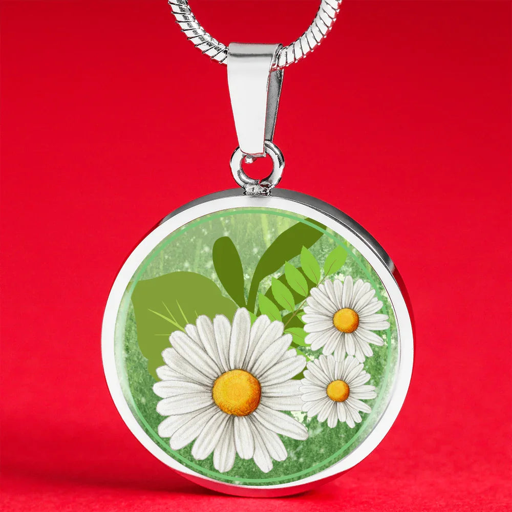 Gänseblümchen-Halskette, Tiny Daisy Kette, Gänseblümchen-Charms, Geschenke für Sie, Kleine Gänseblümchen-Halskette, Blumenkette