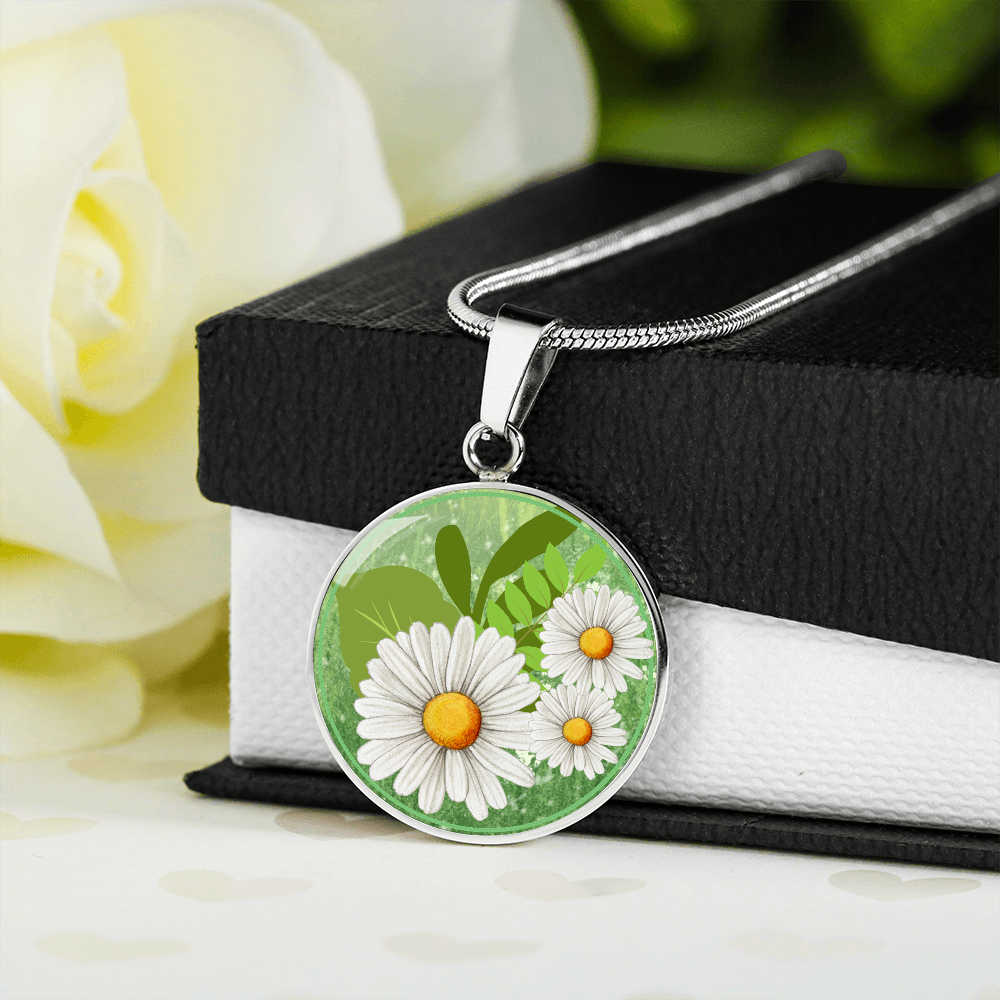Gänseblümchen-Halskette, Tiny Daisy Kette, Gänseblümchen-Charms, Geschenke für Sie, Kleine Gänseblümchen-Halskette, Blumenkette