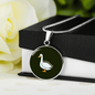 Silly Goose Halskette: Niedliche und trendige Gans Anhänger als Geschenk für beste Freundin oder Mütter - handgefertigter Vogel Schmuck mit tierischen und lustigen Anhängern