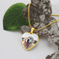 Halskette mit Herzanhänger für Hundeliebhaber, Hund Erinnerung Geschenk, Haustier Foto Halskette personalisiert