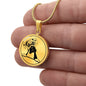 Süße Boxer Halskette mit Gravur - Perfektes Geschenk für Boxer Hundebesitzer | Handgefertigte Rassehund Ornament Schmuck