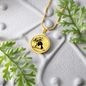 Süße Boxer Halskette mit Gravur - Perfektes Geschenk für Boxer Hundebesitzer | Handgefertigte Rassehund Ornament Schmuck