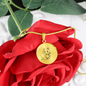 Halskette mit Gravur zum Muttertag personalisiert mit süßem Hamster Motiv und Gravur - Die perfekte Geschenkidee zum Muttertag
