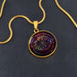 Nordische Halskette mit Gravur: Wikinger Schmuck mit Vegvisir Anhänger - Personalisierte als Hommage an die Schildmaid Walküre und Freya