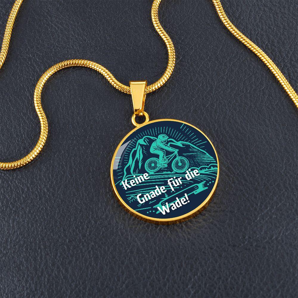Keine Gnade für die Wade | Kette mit Anhänger für Fahrradfahrer
