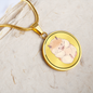 Niedliche Hamster Halskette mit Anime Motiv und Gravur-Option - Perfektes Geschenk für Anime und Hamster Liebhaber