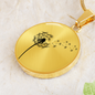 Pusteblume Windblume Halskette mit Gravur ist ein einzigartiger Glücksbringer personalisierte Geschenke für Frauen