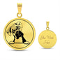 Süße Boxer Halskette mit Gravur - Perfektes Geschenk für Boxer Hundebesitzer | Handgefertigte Rassehund Ornament Schmuck