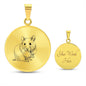 Halskette mit Gravur zum Muttertag personalisiert mit süßem Hamster Motiv und Gravur - Die perfekte Geschenkidee zum Muttertag