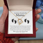 Herz-Halskette mit Zirkonia: Die beste Geschenkidee für den ersten Muttertag einer schwangeren Mama mit süßem Baby-im-Bauch-Spruch Muttertag Geschenk, Muttertag schwanger, Baby im Bauch Spruch, Geschenkidee Mama, Bald Mama Geschenk, Geschenk Schwangerschaft, Schmuck zum ersten Muttertag, 1 Muttertag Geschenk, Beste Mama Geschenkidee, Schwangerschaft Sprüche, Schwanger trotz Periode, bald Mama Geschenke, Mama Kind Sprüche