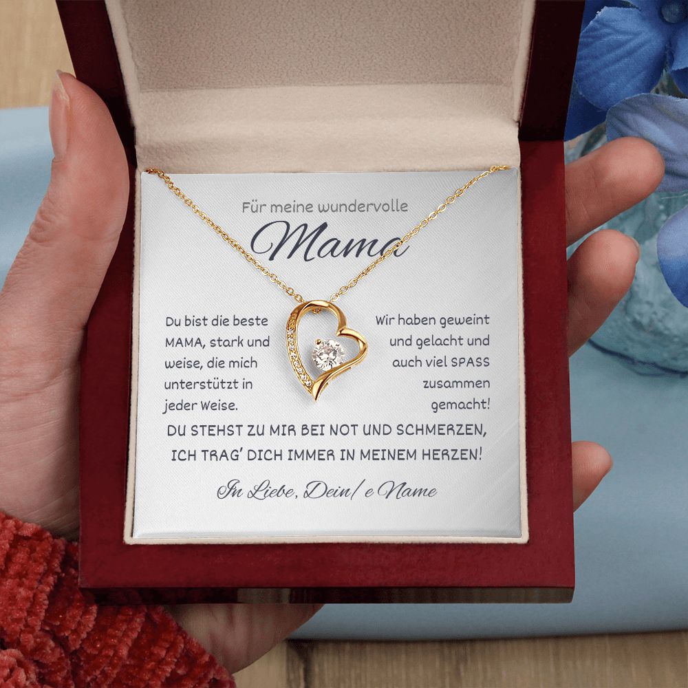 Mama Halskette | 14k Gold Mama Halskette | Mutter Halskette | Muttertag Geschenk | Neue Mutter Halskette