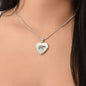 Schmuck für Mama - Herzkette mit Gravur und optionaler Textgravur