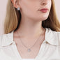 14k Weißgold Halskette + Ohrringe* - Für meinen Schatz - Liebesbeweis oder Entschuldigung