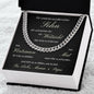 Geschenk für Sohn, Herren Halskette mit Grußkarte. Schmuck für Männer
