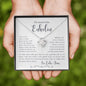 Enkelin Geschenk von Oma, Enkelin Kette mit Spruch, Enkeltochter Geschenk, Geschenk für Enkeltochter Schmuck