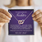 Geschenk für Tochter - Dein Herz ist eine Mine der Liebe und des Lachens