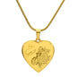 Biker Girl Halskette mit Herz das Geschenk auch für Biker Omis