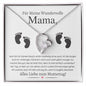 Herz-Halskette mit Zirkonia: Die beste Geschenkidee für den ersten Muttertag einer schwangeren Mama mit süßem Baby-im-Bauch-Spruch Muttertag Geschenk, Muttertag schwanger, Baby im Bauch Spruch, Geschenkidee Mama, Bald Mama Geschenk, Geschenk Schwangerschaft, Schmuck zum ersten Muttertag, 1 Muttertag Geschenk, Beste Mama Geschenkidee, Schwangerschaft Sprüche, Schwanger trotz Periode, bald Mama Geschenke, Mama Kind Sprüche
